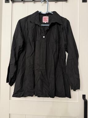 Mod’s Mahal Swinger Top new with tag black poet’s top in sz small